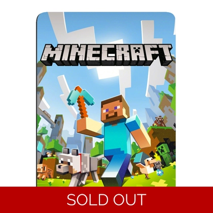 Minecraft Glitter Full Magnetic Back Magnet